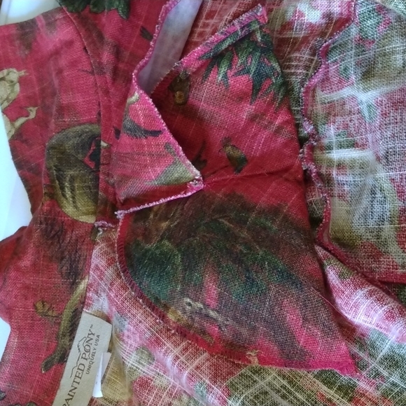 X-large Painted pony linen jacket - Picture 8 of 14